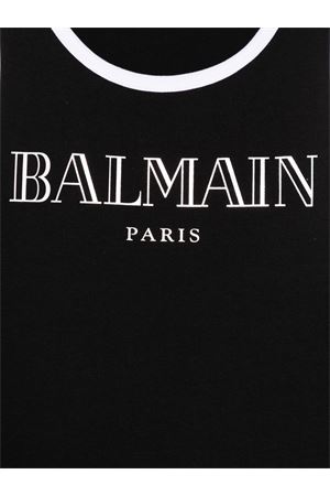 Logo-Print Tank Top BALMAIN PARIS KIDS | BW8B32Z2389930BC